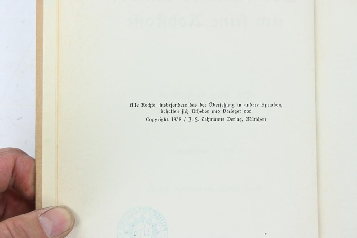 German Book "Deutschlands Kampf um seine Rohstoffe"