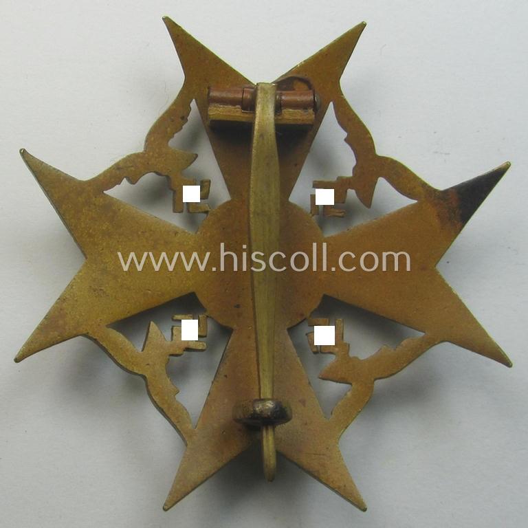 Superb - and actually fairly scarcely encountered! - 'Spanienkreuz ohne Schwerten in Bronze' being a neat non-maker-marked example that was produced by a to date still unidentified maker