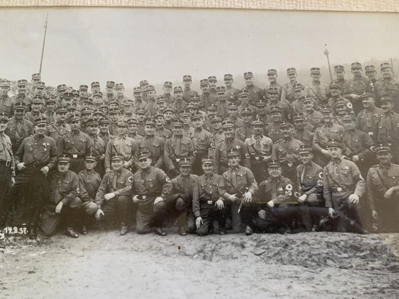 German WW2 'Sturmabteilung' Group Photo