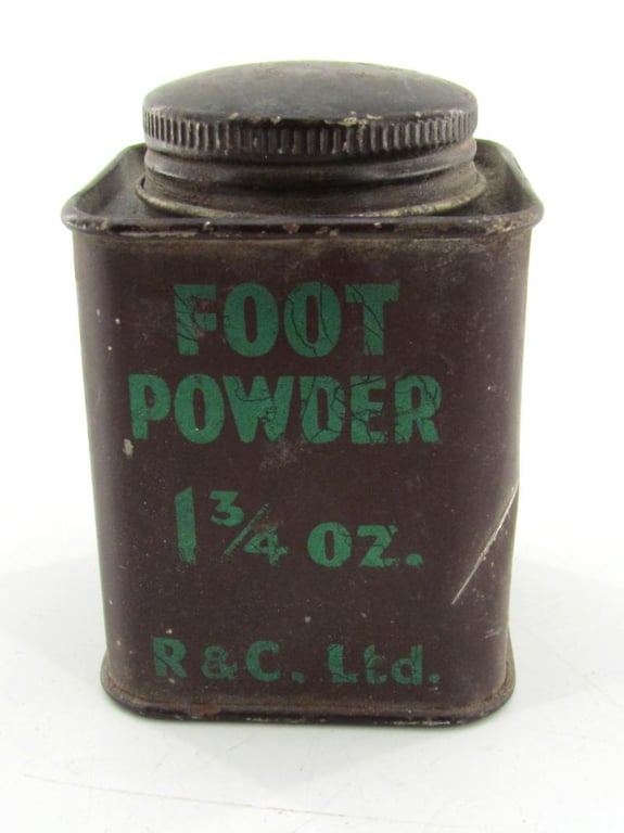 British WWII Foot Powder