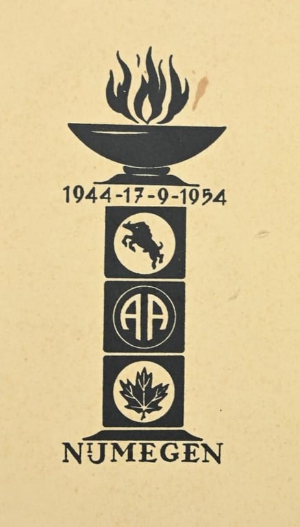 Dutch Book WW2 'Nijmegen 1944-1954'