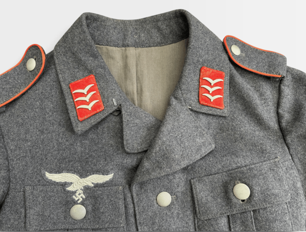 Luftwaffe Flakartillerie Obergefreiter 4-Taschenrock – L.B.A. (S) 39
