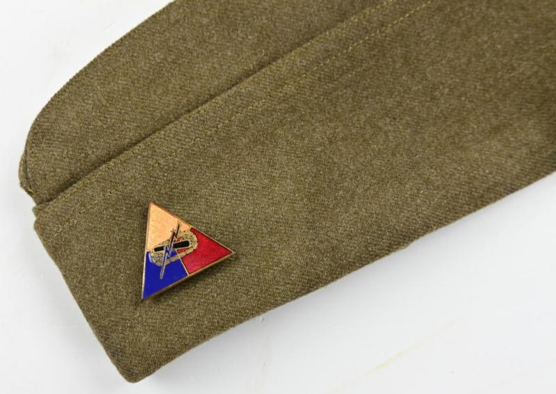 US WW2 Armored Division Garrison Cap
