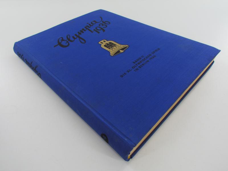 Olympia 1936 Band II Hardbound Book Olympics Results