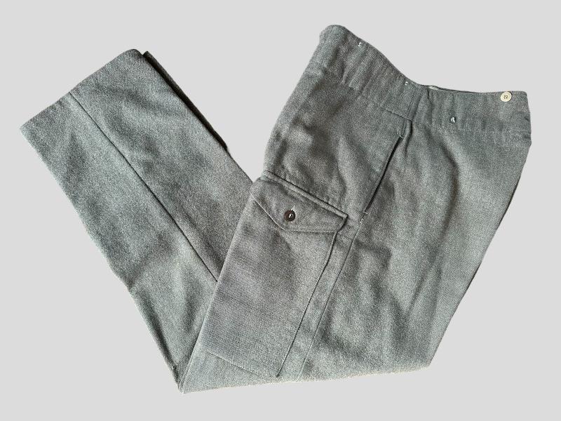 British WWII 40 Pattern Battle Dress Trousers