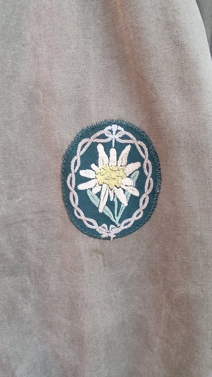 WWII German Gebirgsjägers Mountain Troops Windproof Jacket