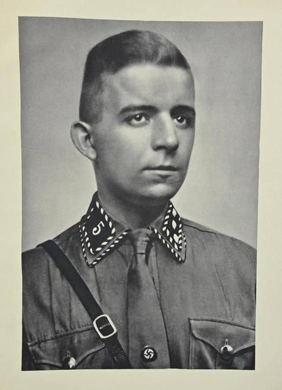 German Picture Print of Horst Wessel