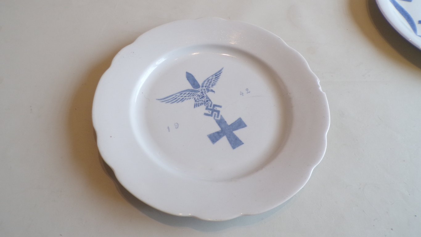 Luftwaffe Porcelain Plate Set