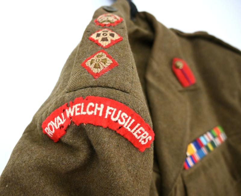 British WW2 Colonel A.E. Davies Tunic & Pictures