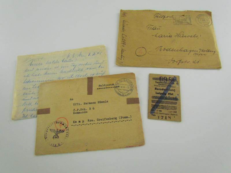 Field Post from Soldier to Family...dated 1945