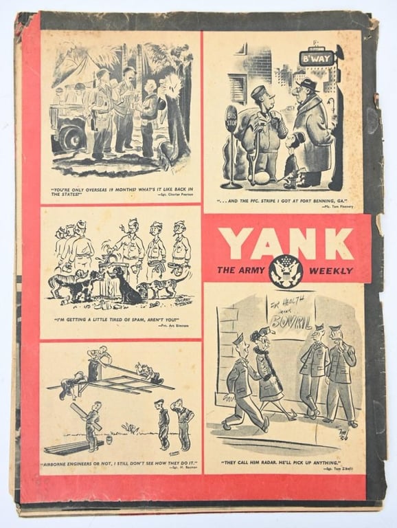 US WW2 Yank Magazine March 25,1945