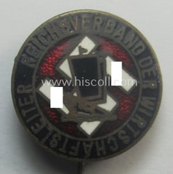 Colourful enamelled, TR-period membership-badge (ie. 'Mitgliedsabzeichen') as was...