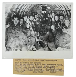 British Airborne WW2 Press Photo 'Market Garden'