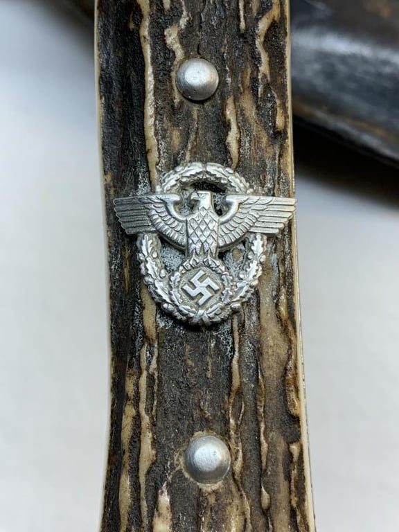 Small Police Clamshell Bayonet - Clemen & Jung -