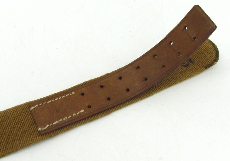 Wehrmacht tropical webbing belt 1942 ( Mint )