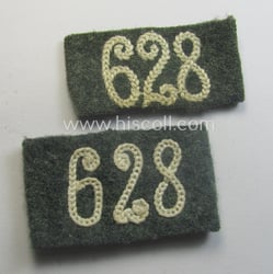 Pair of WH (Heeres) 'Infanterie'-related, 'Schulterstück-Überschuben': 'Soldat des...