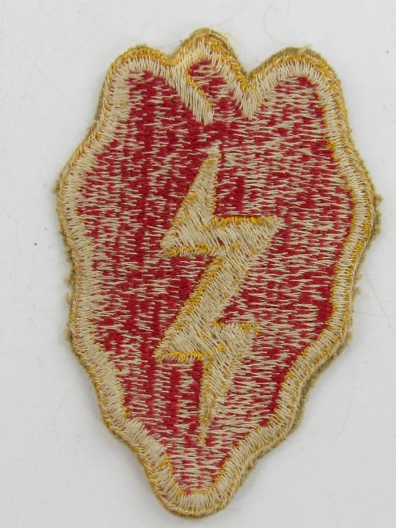 WWII US 25th Infantry Division patch