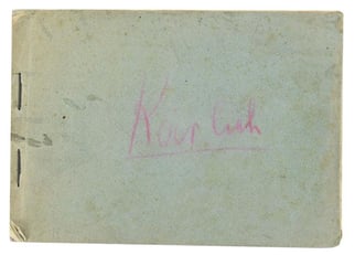 German WHW Contribution Booklet 1935/36