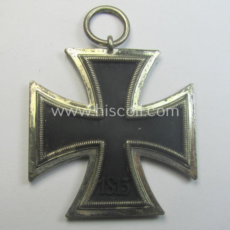 'Eisernes Kreuz II. Klasse' being a (typical) non-maker-marked example by a (by me) unidentified maker (ie. 'Hersteller')