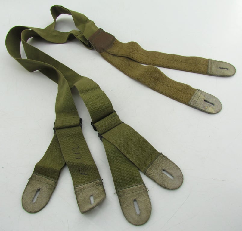 U.S. WWII Army trouser suspenders
