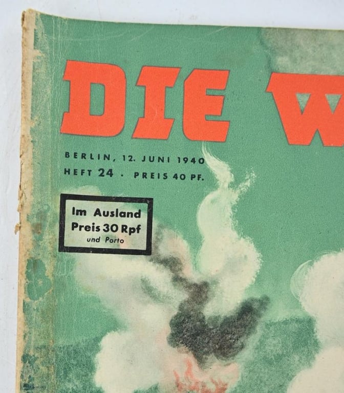 German Third Reich Magazine 'Die Woche' 1940