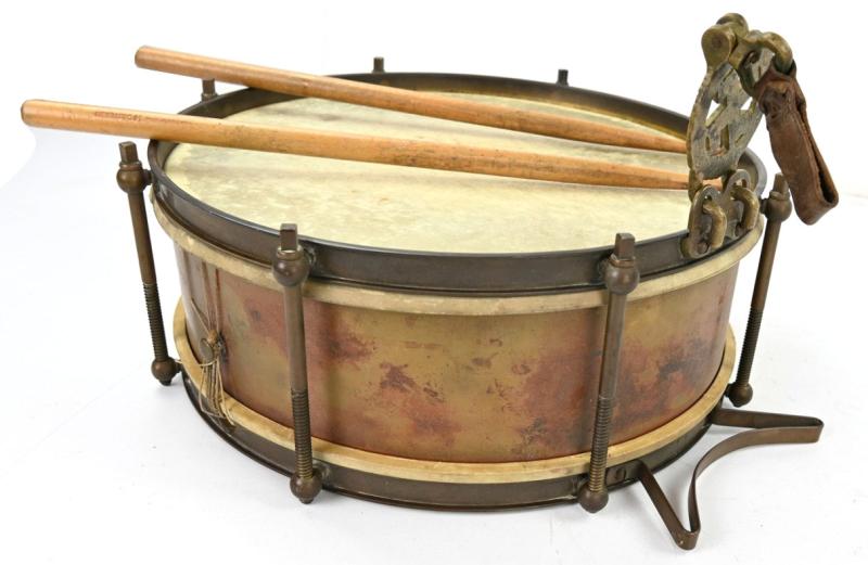 German NSDAP/SA Drum with Hanger and Sticks