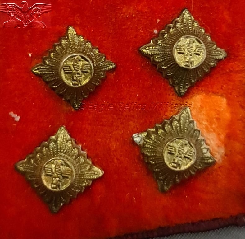 NSDAP Party Leader Collar Tabs Gau Level -  Gemeinschaftsleiter