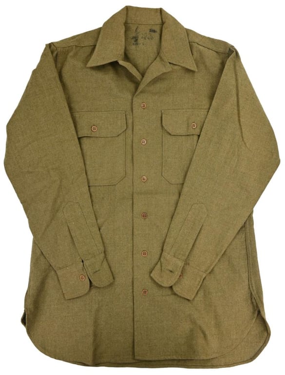 US WW2 Wool Shirt
