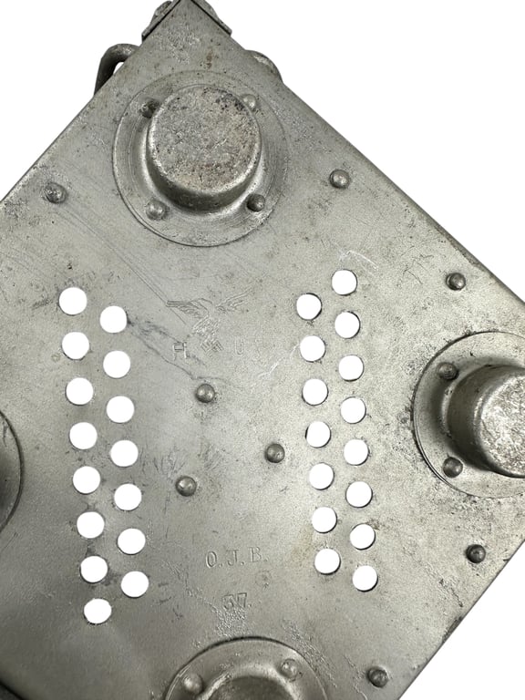 luftwaffe aluminium candle lantern -mm- FL.U.V. o.j.b.37'