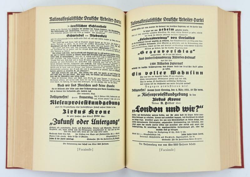 American WW2  Adolf Hitler Mein Kampf Book