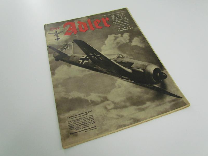 Der Adler Luftwaffe Magazine ...French Edition