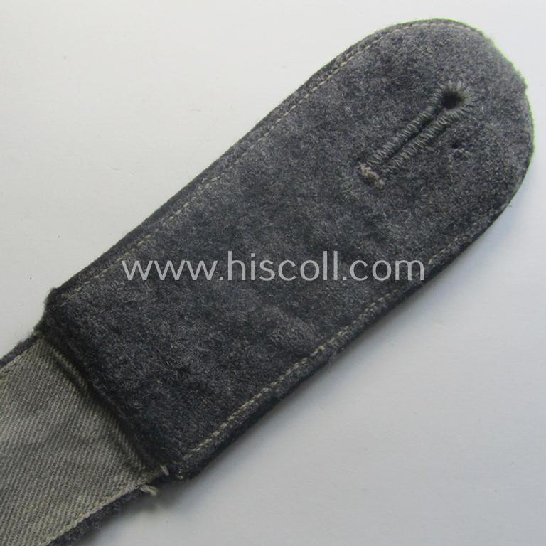 Neat - albeit regrettably single! - WH (Luftwaffe), EM-type shoulderstrap as was specifically intended for usage by a: 'Soldat eines Bau- o. Pioniere-Abtlgs. o. Rgts.'