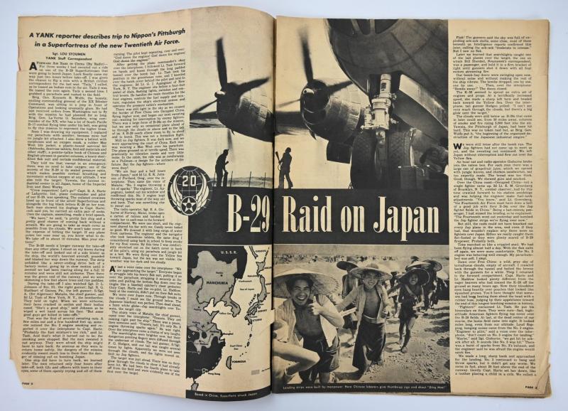 US WW2 Yank Magazine August 18th, 1944