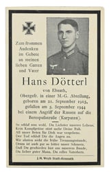 German WH Deathcard Machinegunner