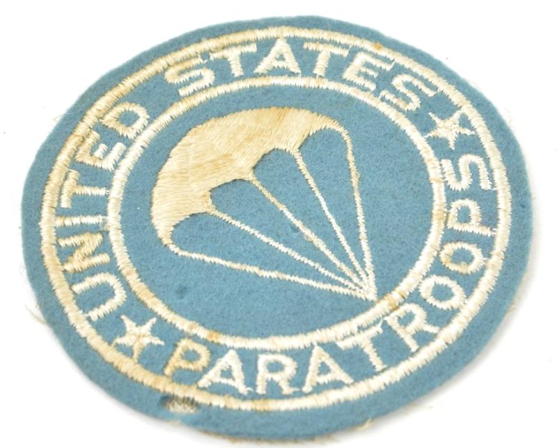 US WW2 US Paratroops Breast Patch