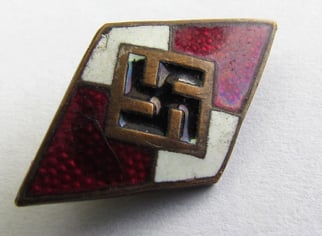 Hitler Youth Membership Pin by Ges.Gesch