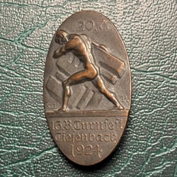 1924 Turnbewegung Turnfest 20 July Tiefenbach