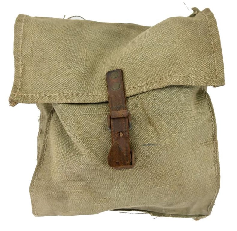 German Third Reich Period Air Defense /Civil Gasmask in Pouch