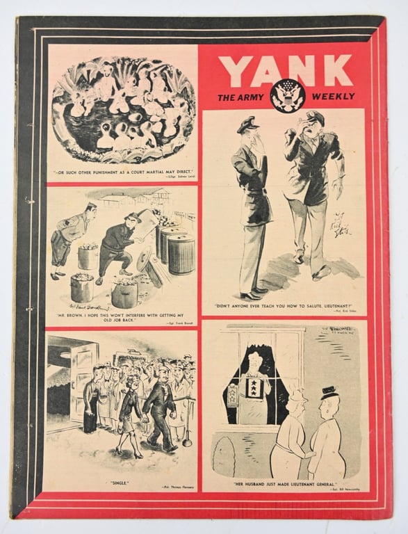 US WW2 Yank Magazine March 19th, 1944