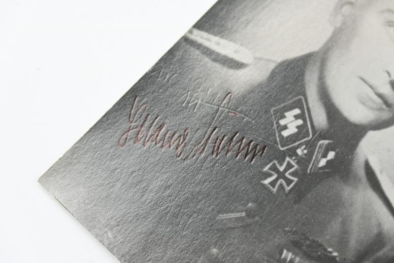 Signature of Waffen-SS KC Recipient 'Johannes Göhler'