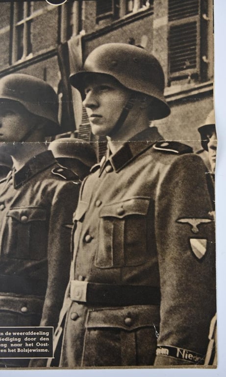 Dutch NSB 'Fotonieuws' Magazine Dutch SS Deployment
