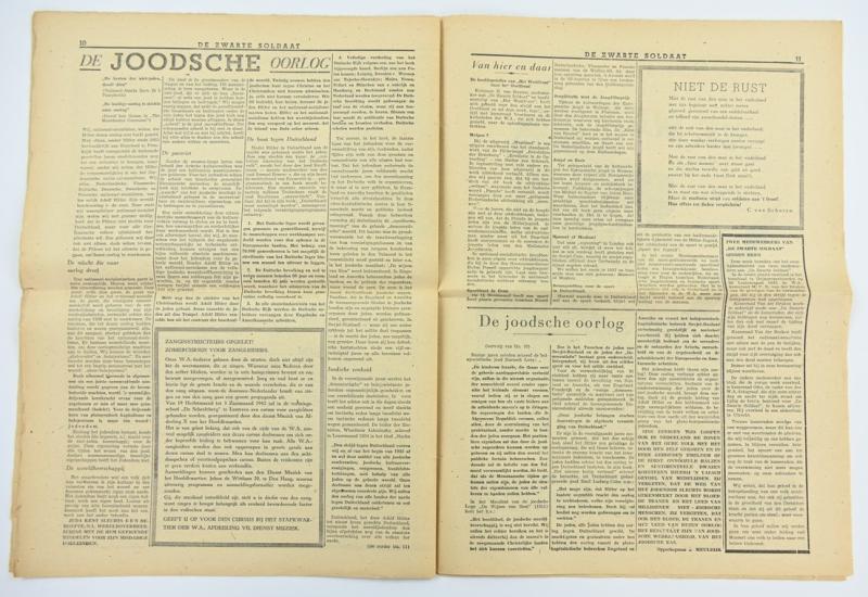 Dutch SS Magazine 'De Zwarte Soldaat' 1942