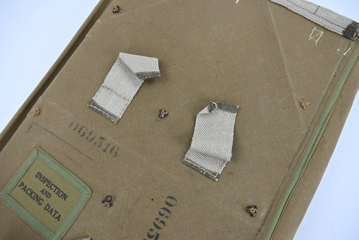 USAAF WW2 Army Air Corps Parachute Backtray
