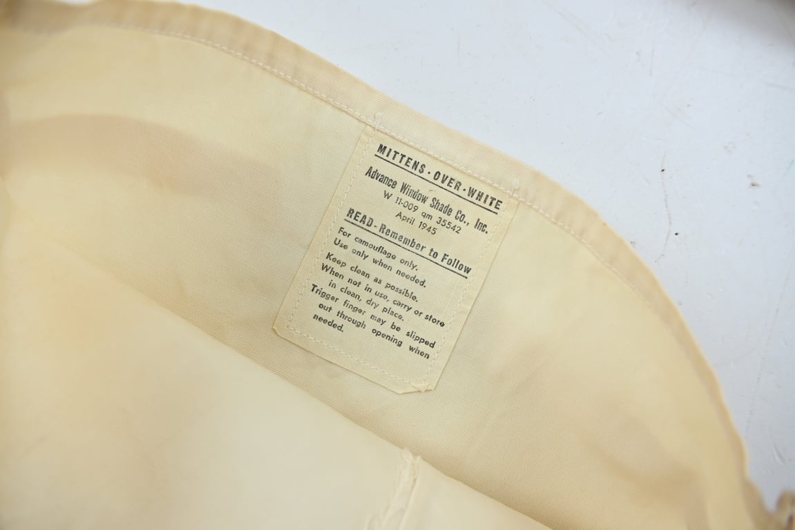 US WW2 Winter Camo Mittens