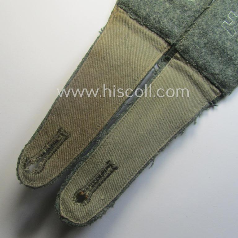 Superb pair of WH (Heeres), 'cyphered' EM-type shoulderstraps: 'Soldat des Pionier-Btls. 24'