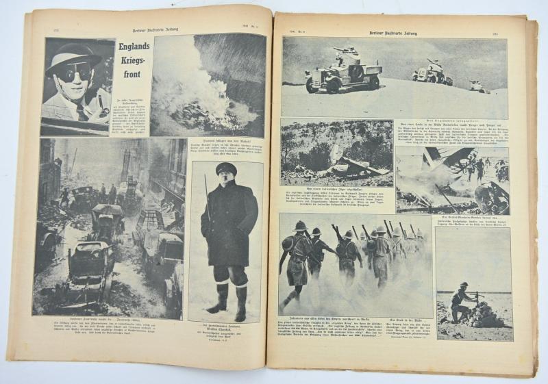 German Berliner Illustrierte Zeitung Newspaper 1941
