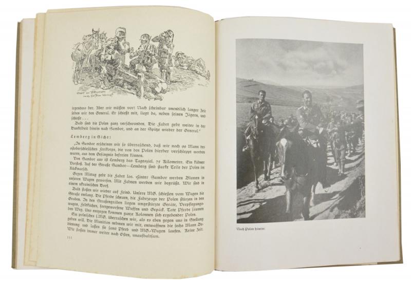 German WH Book 'Wir Zogen Gegen Polen'