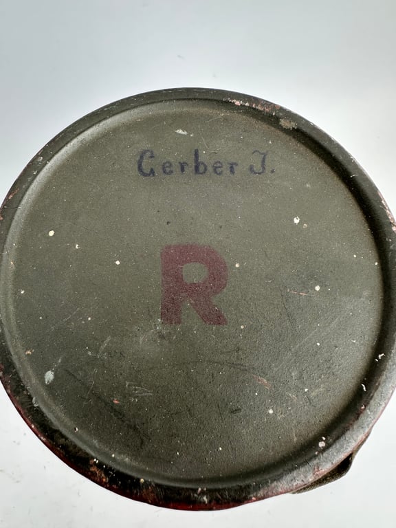 WW2 Early german Gasmask named "Gerber J."