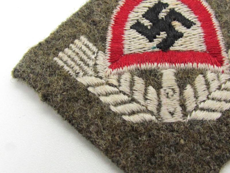Reichsarbeitsdienst (RAD) cap insignia