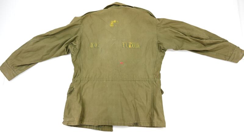 US WW2 M-1943 Painted Combat Tunic